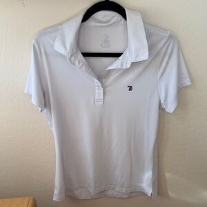 Women's White Polo Shirt